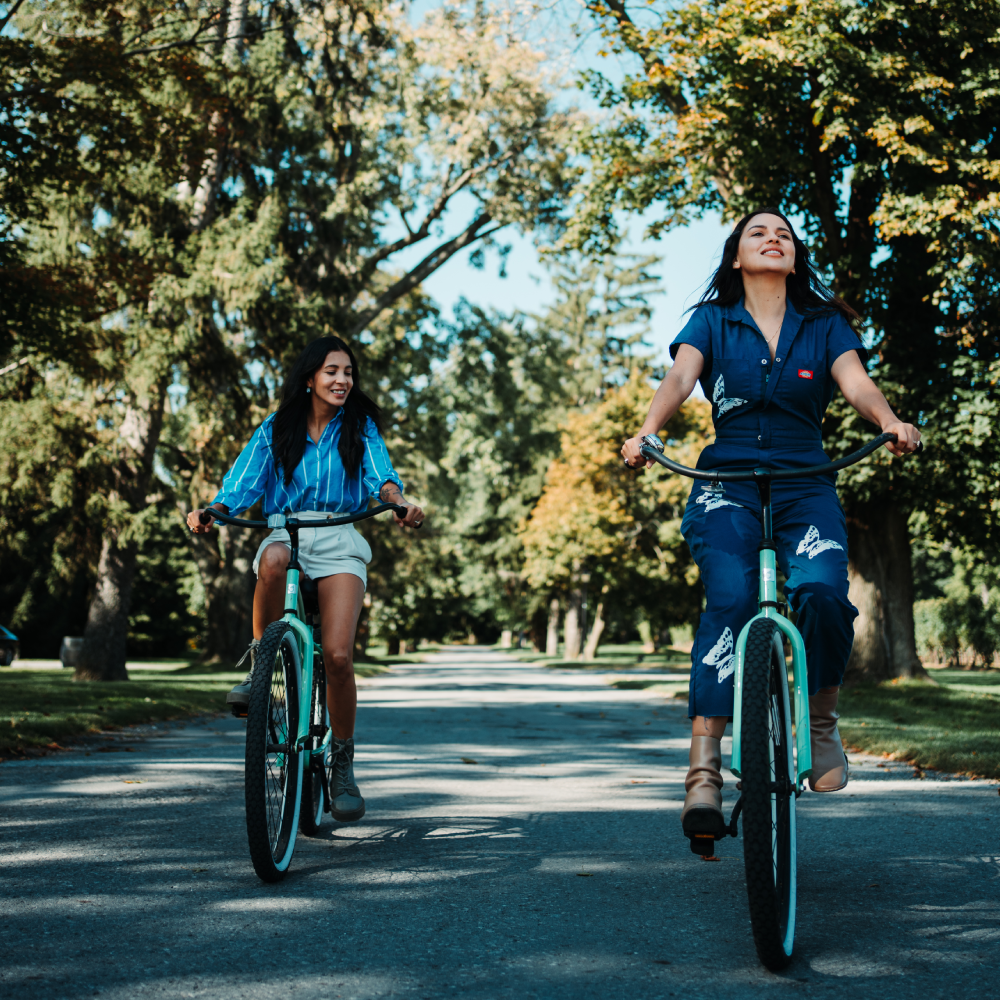 Girl Cycle Riding